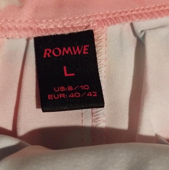 [Price is Firm] Romwe skirt with clouds and rainbows size L - Picture 6 of 7